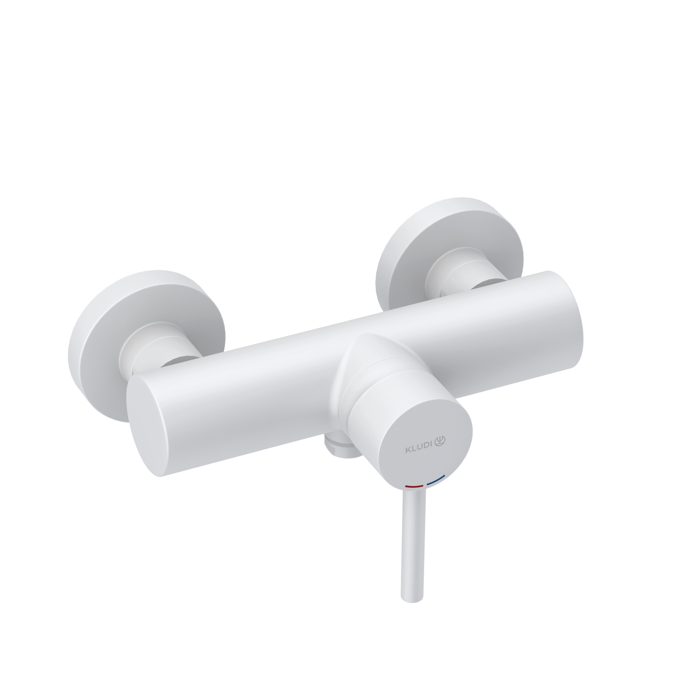Kludi Bozz grifo para ducha a pared blanco 388315376