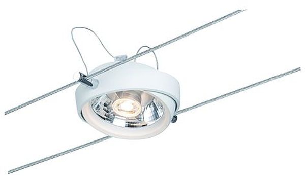 Paulmann Spotlight lámpara para sistema de cable 1x8 W blanco 94201
