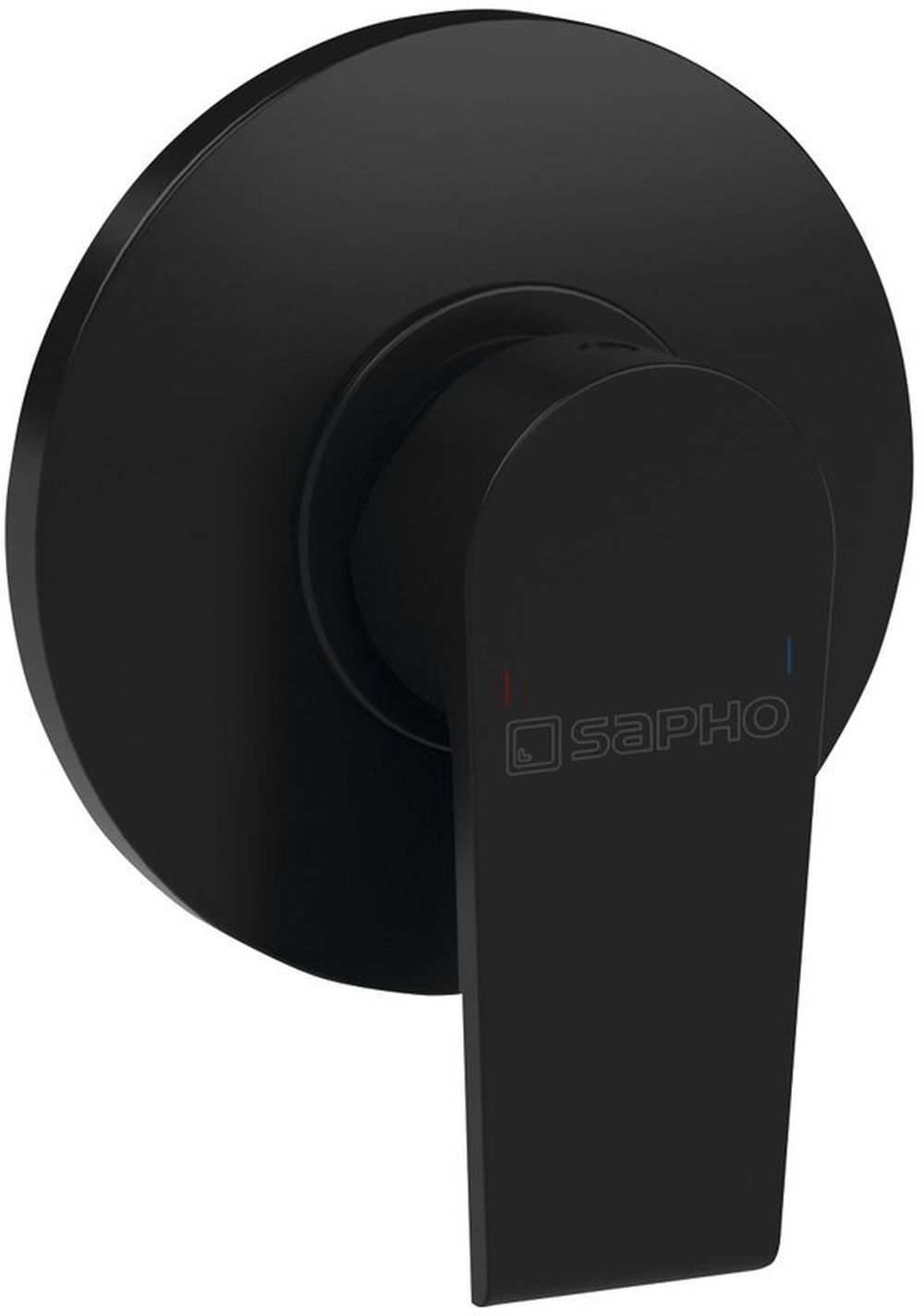 Sapho Kai grifo para ducha empotrado negro KA41/15