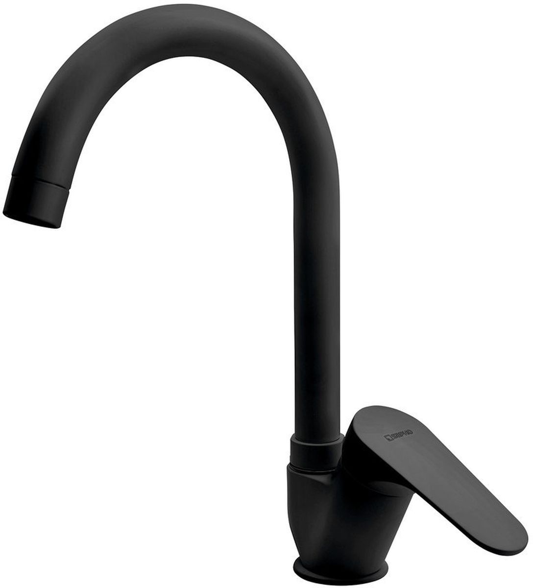 Sapho Corneli grifo de cocina de pie negro CE60/15