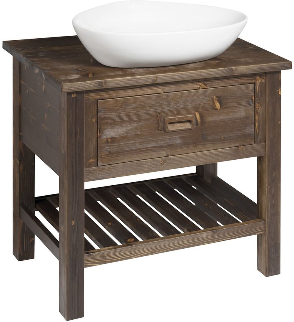 Sapho Brand armario 80x50x73 cm de pie, para lavabo | BA083S