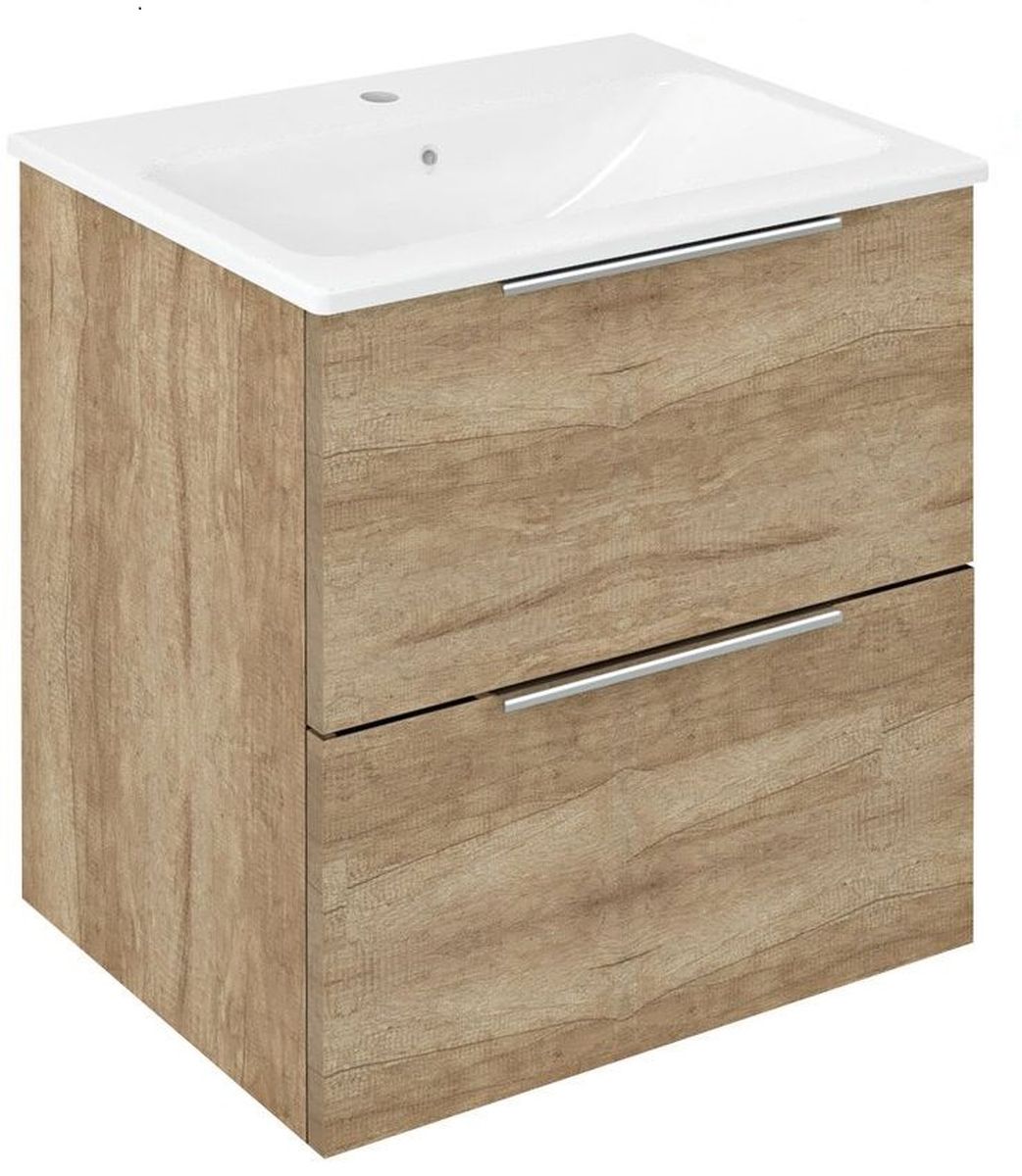Sapho Cirasa armario 48x38.9x54 cm suspendido, para lavabo roble CR492-2222