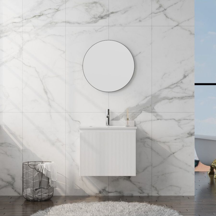 LaVita Irvine lavabo con mueble 60 cm blanco 5900378333593