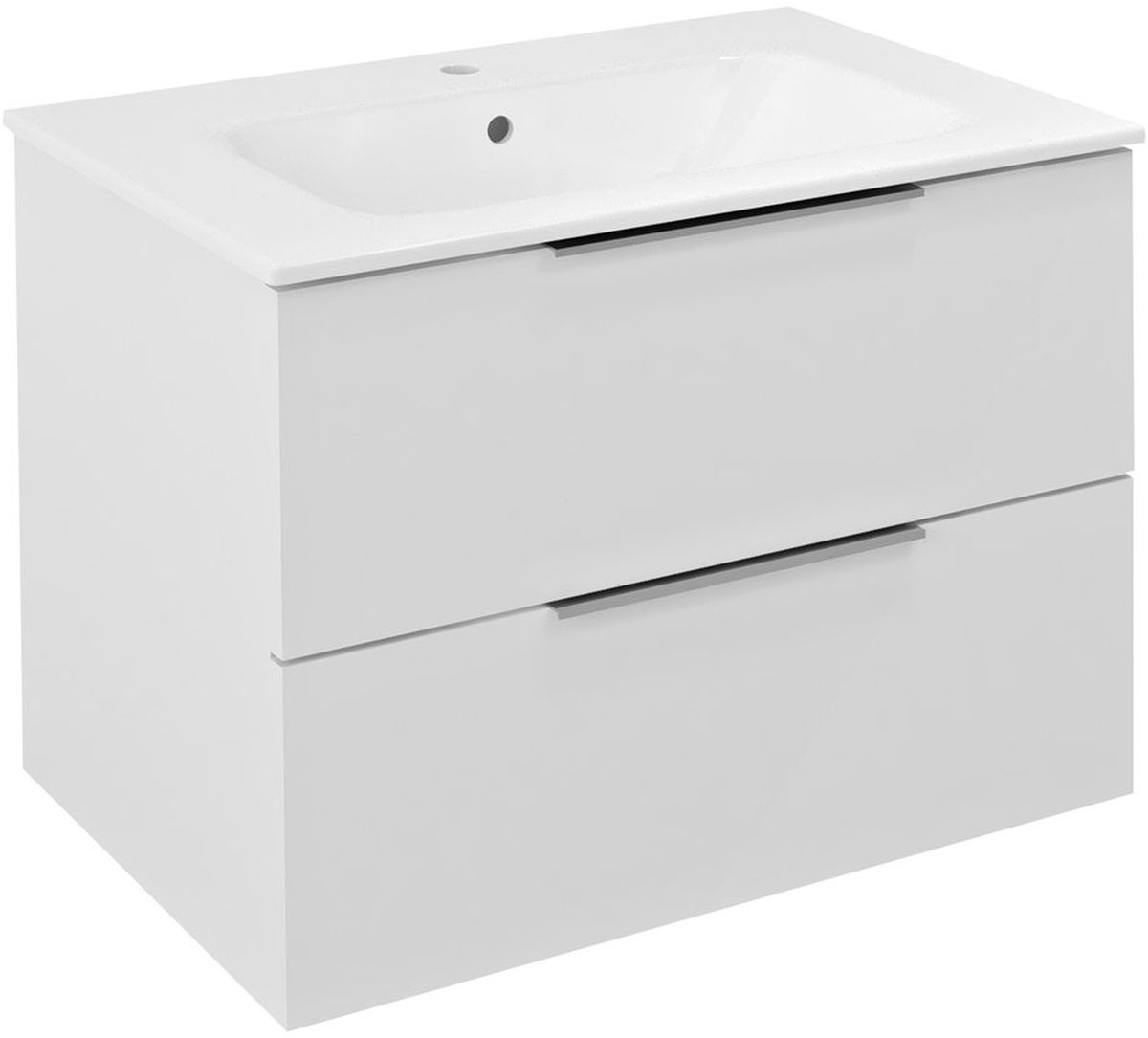 Sapho Cirasa armario 69.8x45.9x52 cm suspendido, para lavabo blanco CR701-3030