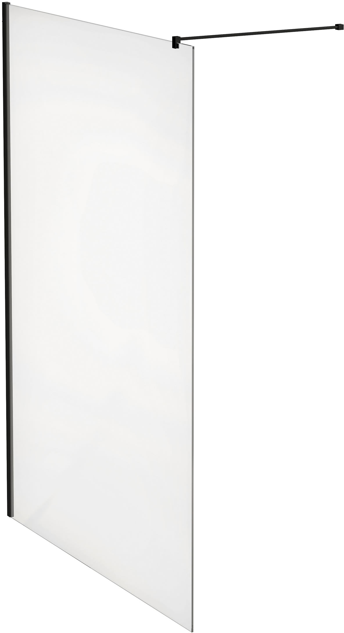 Roca District mampara de ducha walk-in 80 cm /vidrio transparente AMP718080M