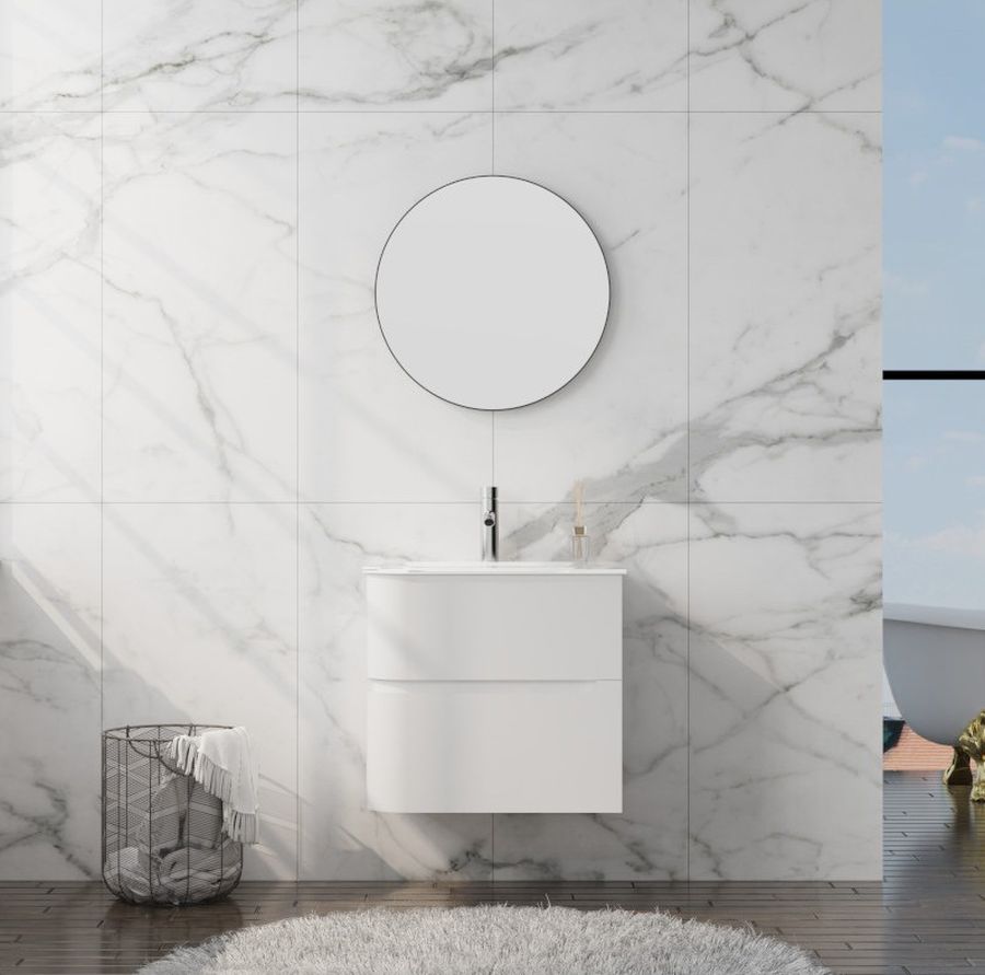 LaVita Atlanta lavabo con mueble 60 cm blanco 5900378335559