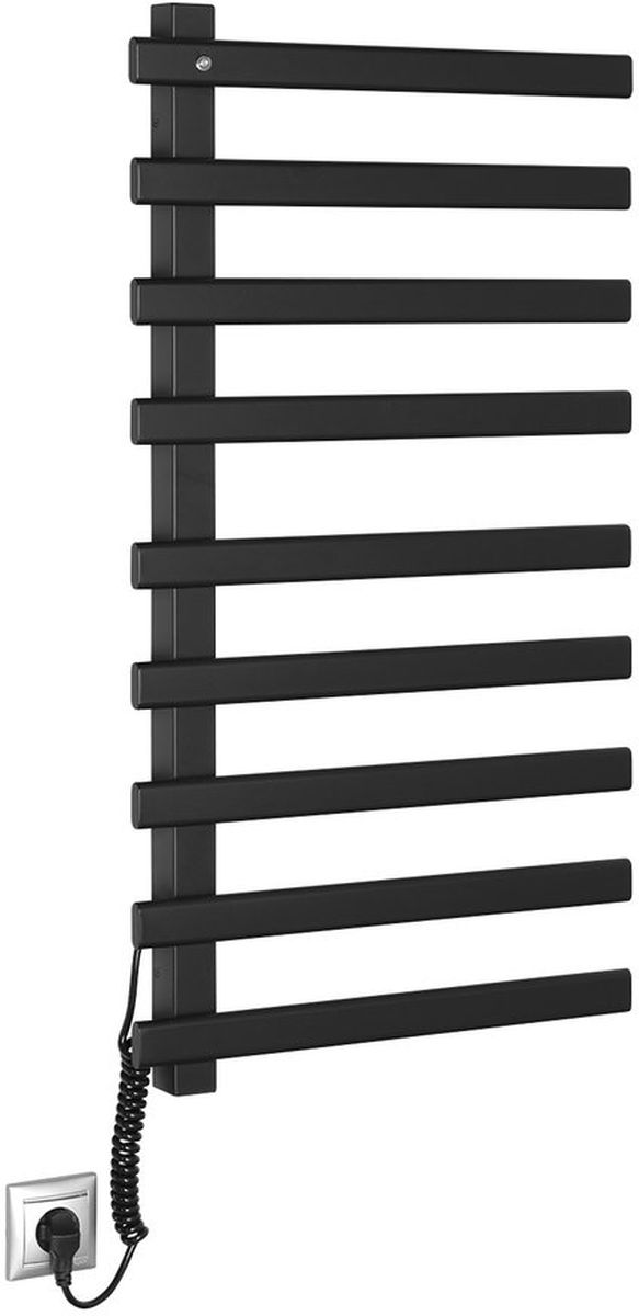 Sapho Elcor radiador eléctrico 92x48 cm negro EB460