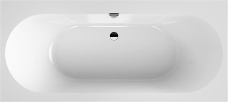 Villeroy & Boch Oberon bañera rectangular 180x80 cm blanco UBQ180OBR2DV-RW