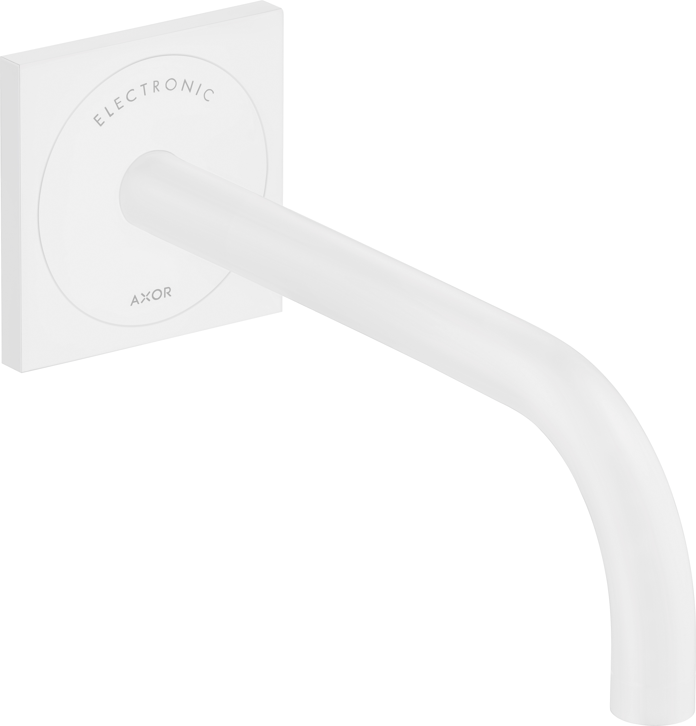 Axor Uno grifo para lavabo empotrado electrónico blanco 38120700