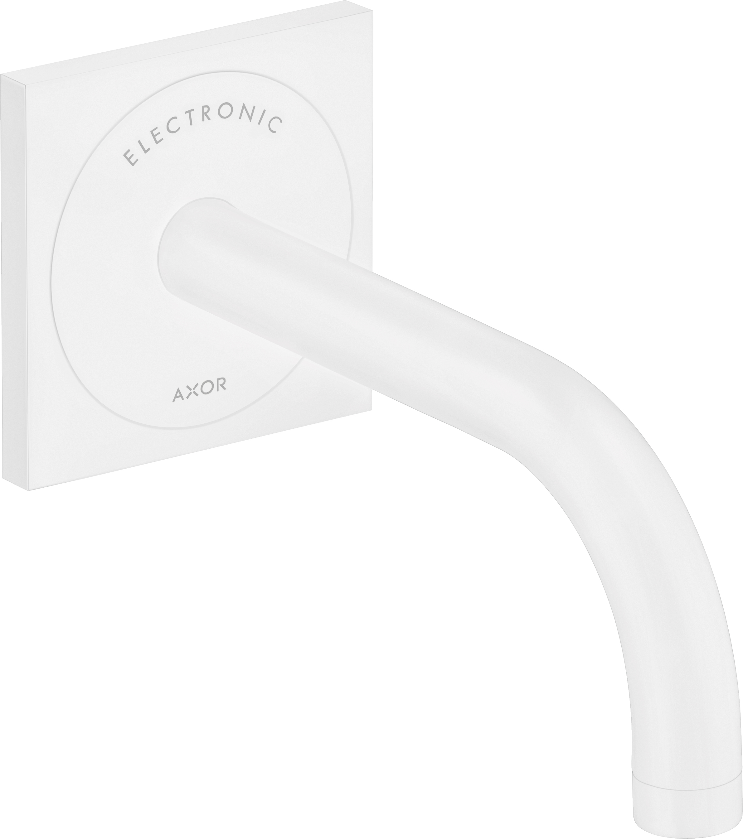 Axor Uno grifo para lavabo empotrado electrónico blanco 38119700