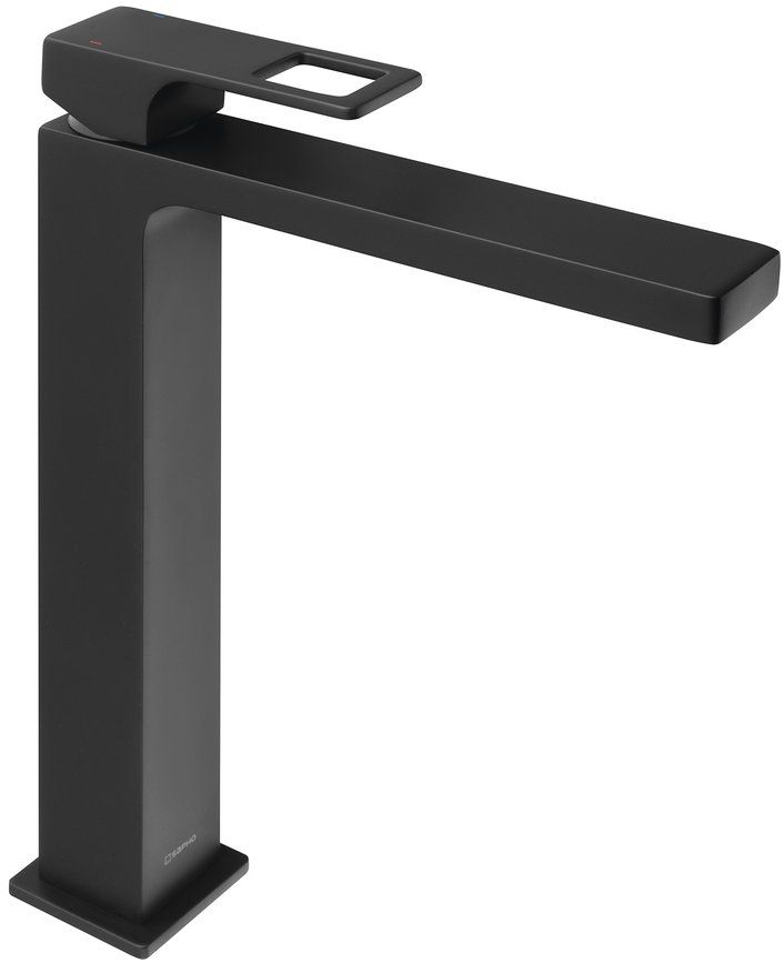 Sapho Forata grifo para lavabo de pie negro FT007/15