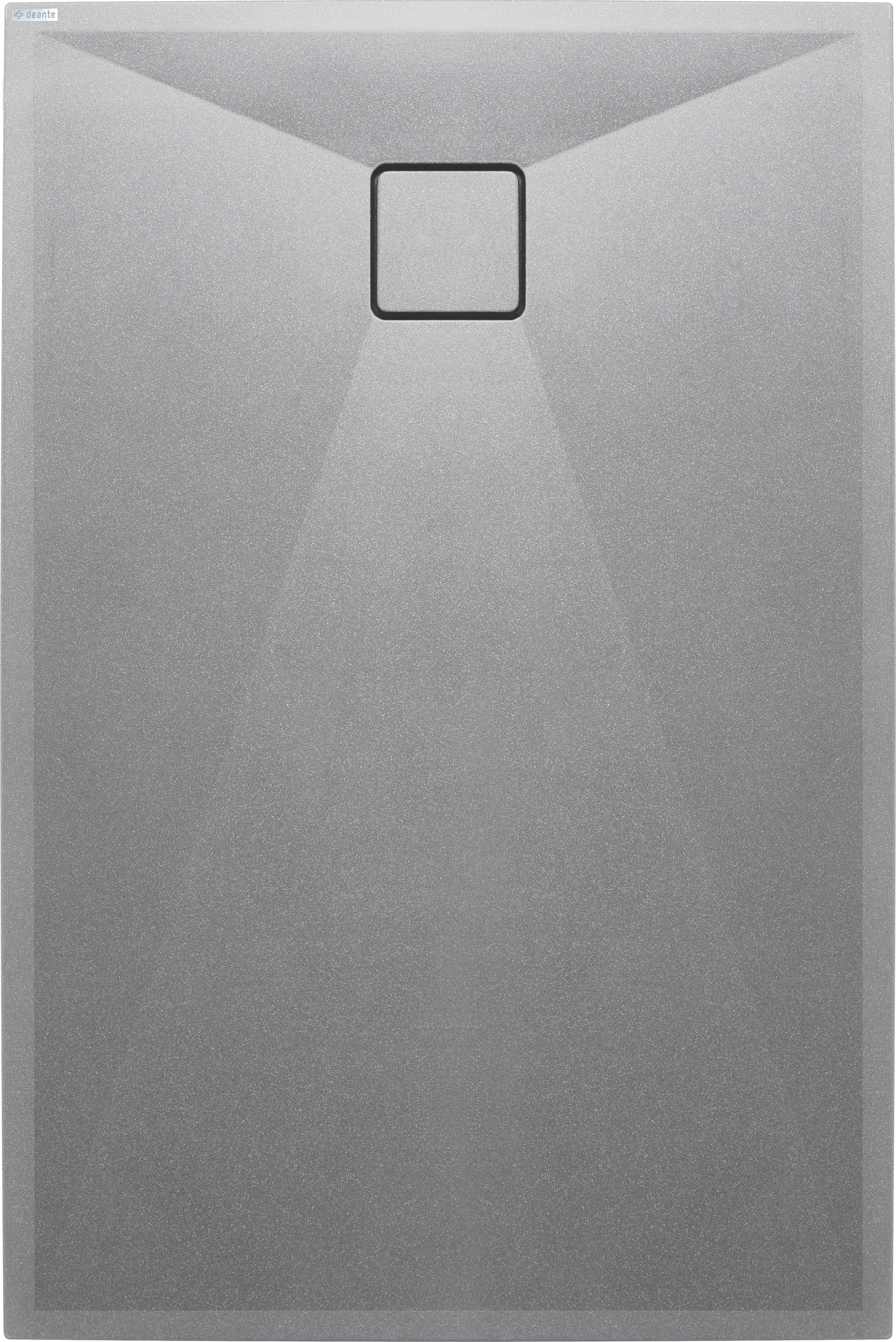 Deante Correo plato de ducha rectangular 90x70 cm gris KQR_S71B