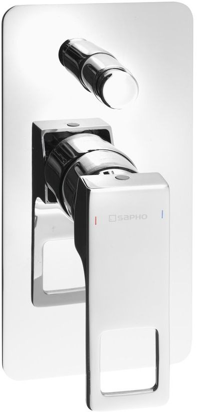 Sapho Forata grifo de bañera y ducha empotrado cromo FT042