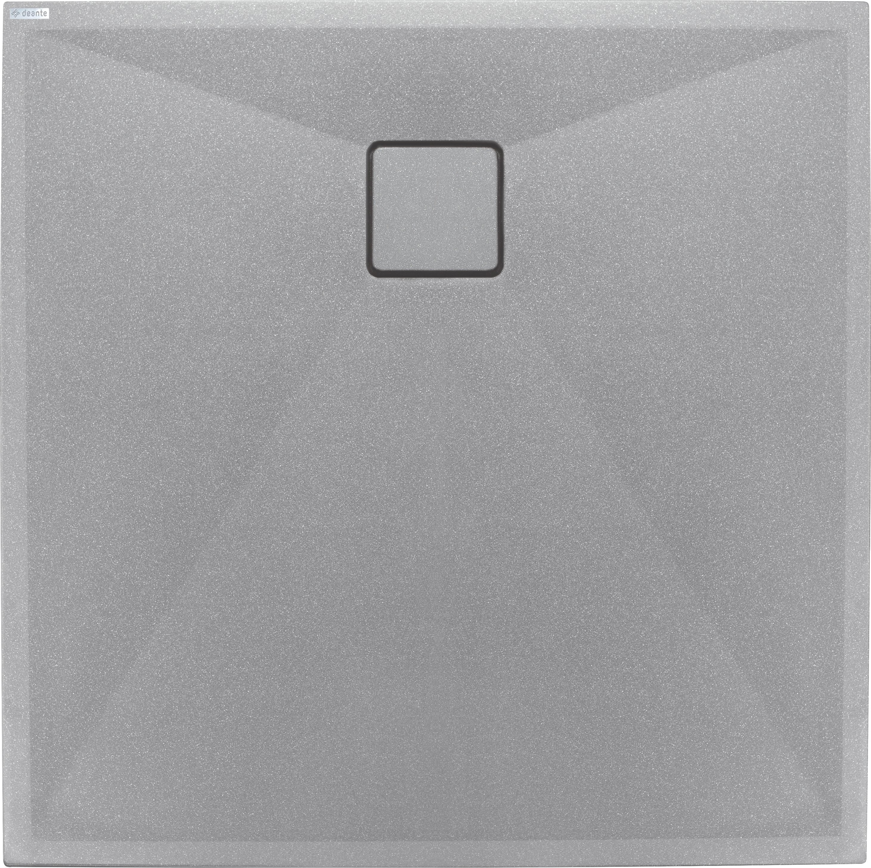 Deante Correo plato de ducha cuadrado 80x80 cm gris KQR_S42B