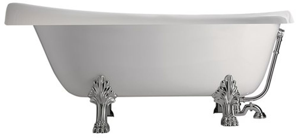 Kerasan Retro bañera exenta 170x77 cm oval blanco 105501