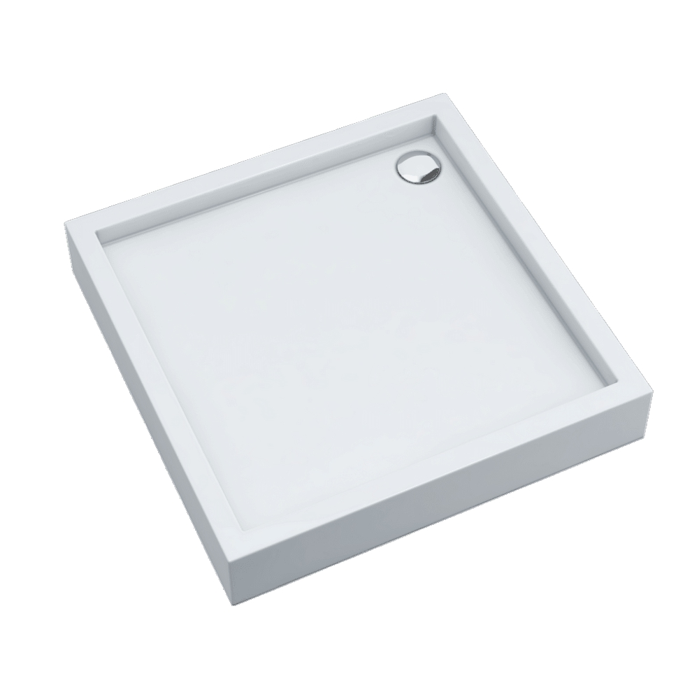 Schedline Favory Plus plato de ducha cuadrado 80x80 cm blanco 3ST.F1K-8080