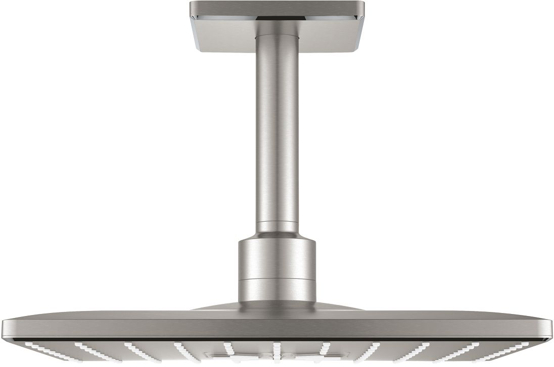 Grohe Rainshower ducha con efecto lluvia 31x31 cm cuadrada SuperSteel 26481DC0