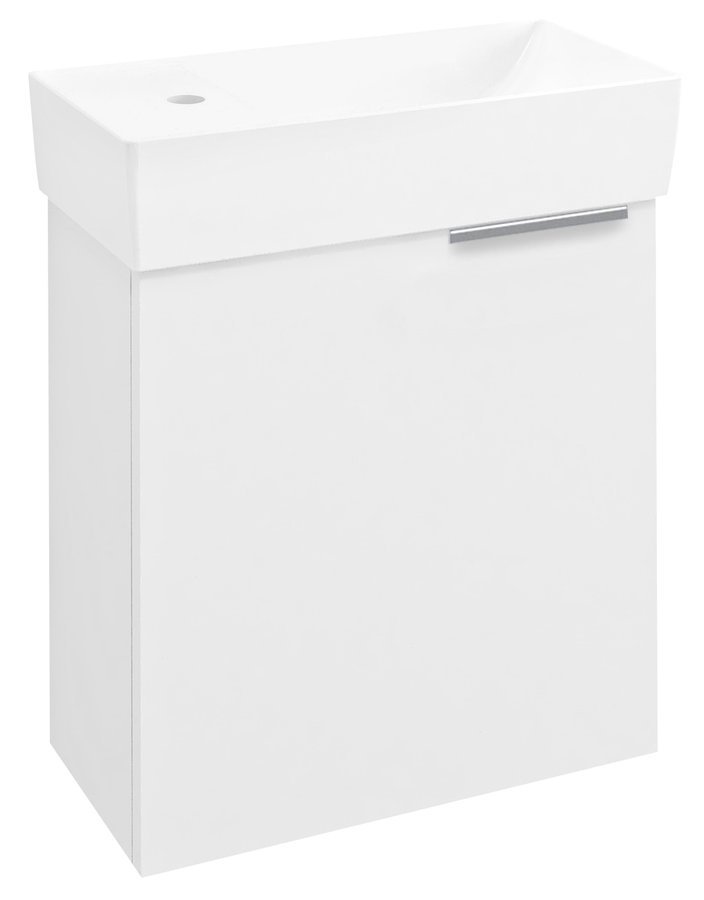 Sapho Latus armario 44x22x50 cm suspendido, para lavabo blanco LT090-3030