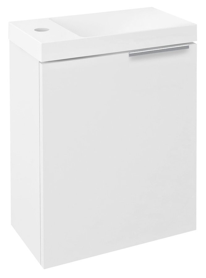 Sapho Latus armario 39.4x22x50 cm suspendido, para lavabo blanco LT110-3030