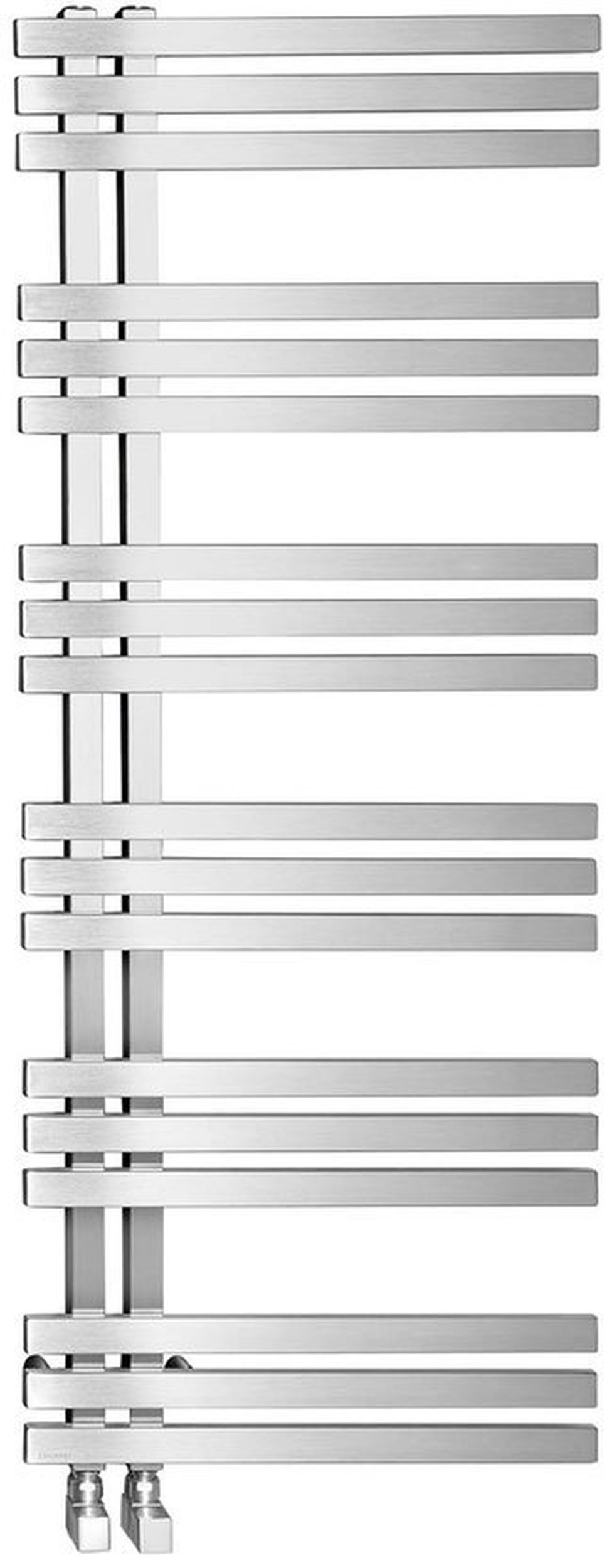 Sapho Vista radiador de baño decorativo 119x50 cm acero inoxidable NR613