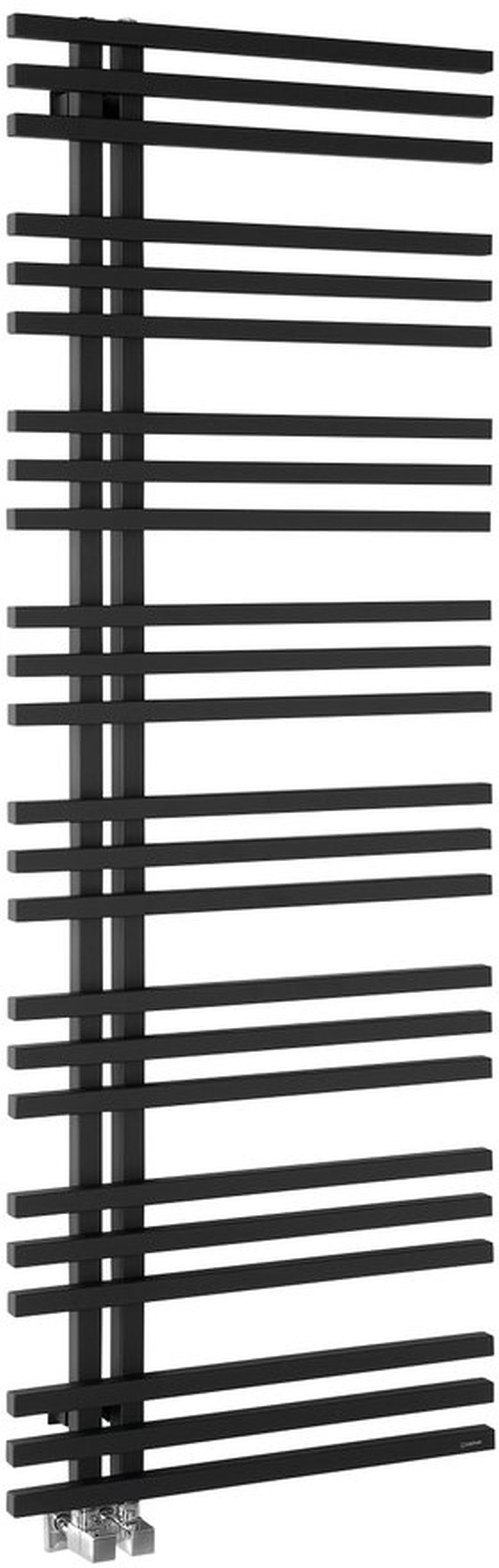 Sapho Sophina radiador de baño toallero 164.7x60 cm negro IR704