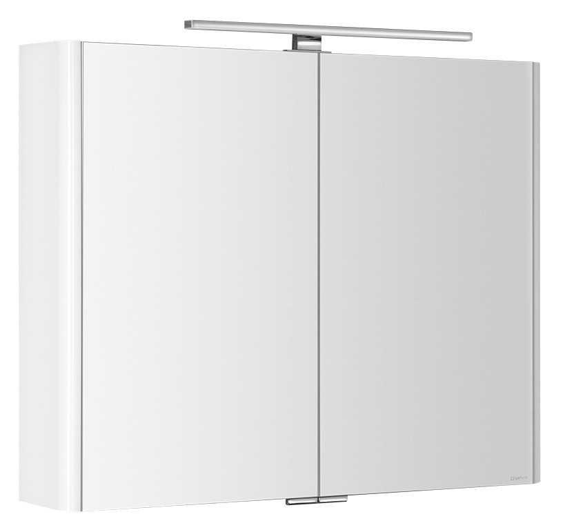 Sapho Lucie armario 86x17x70 cm con espejo blanco LU085-0030