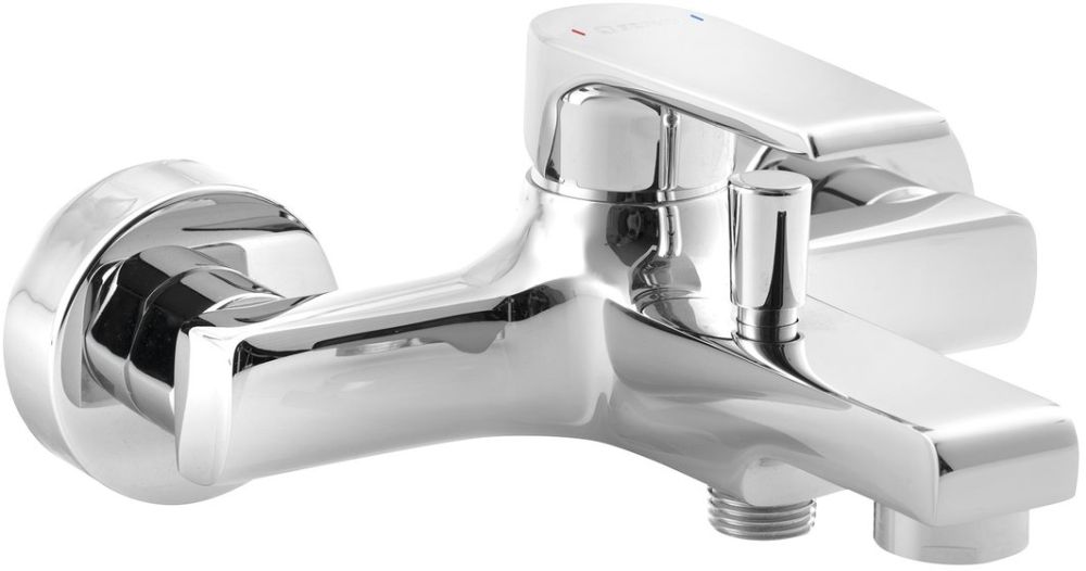 Sapho Kai grifo de bañera y ducha a pared cromo KA10