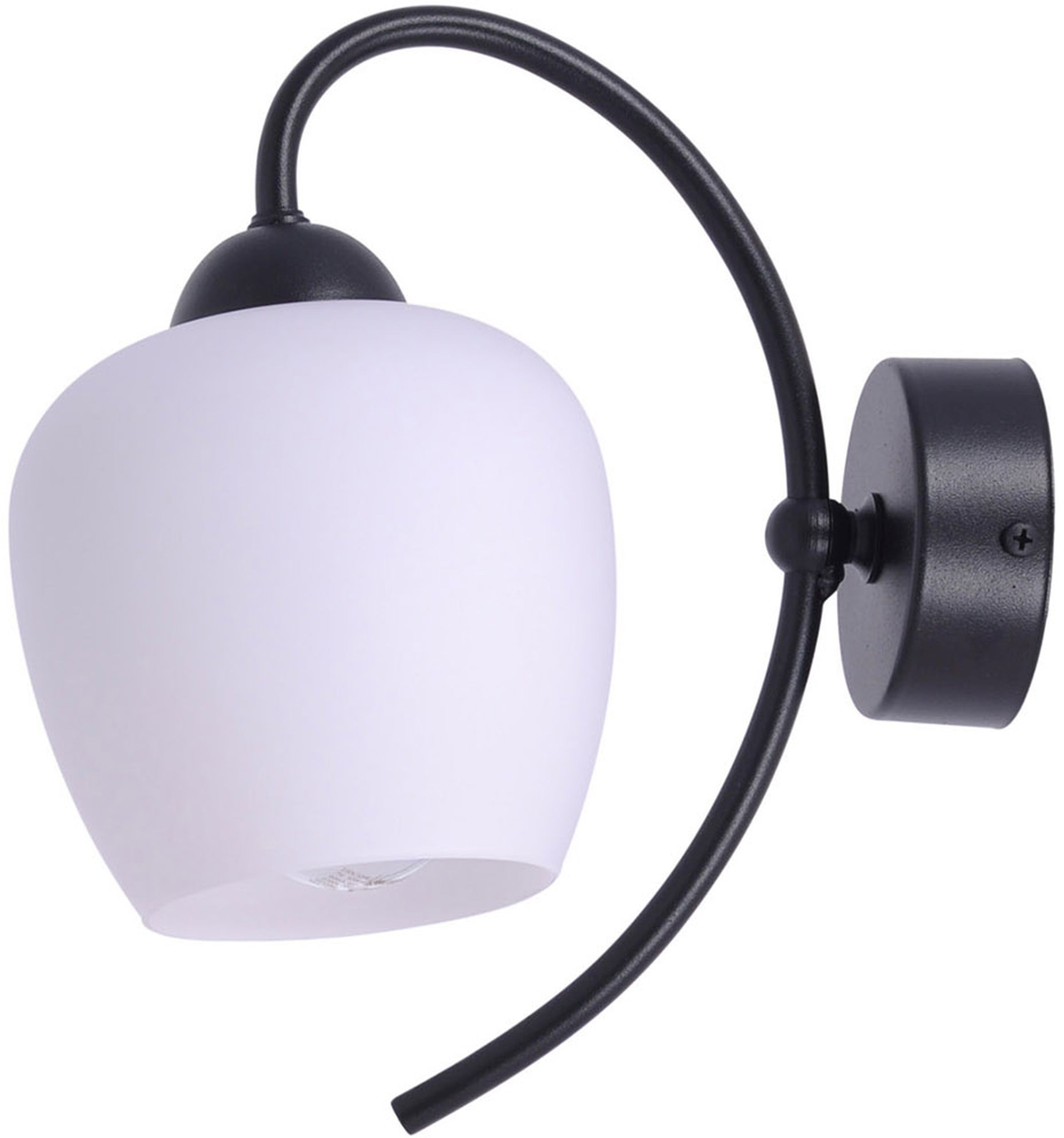 Kaja Bella lámpara de pared 1x60 W blanco-negro K-5187