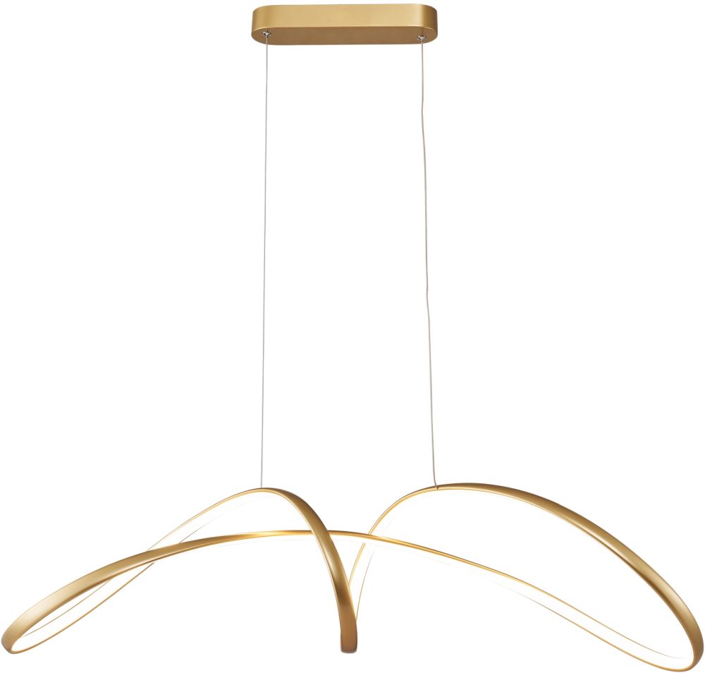 Zuma Line Fermi lámpara colgante 1x50 W oro 20026P-GD