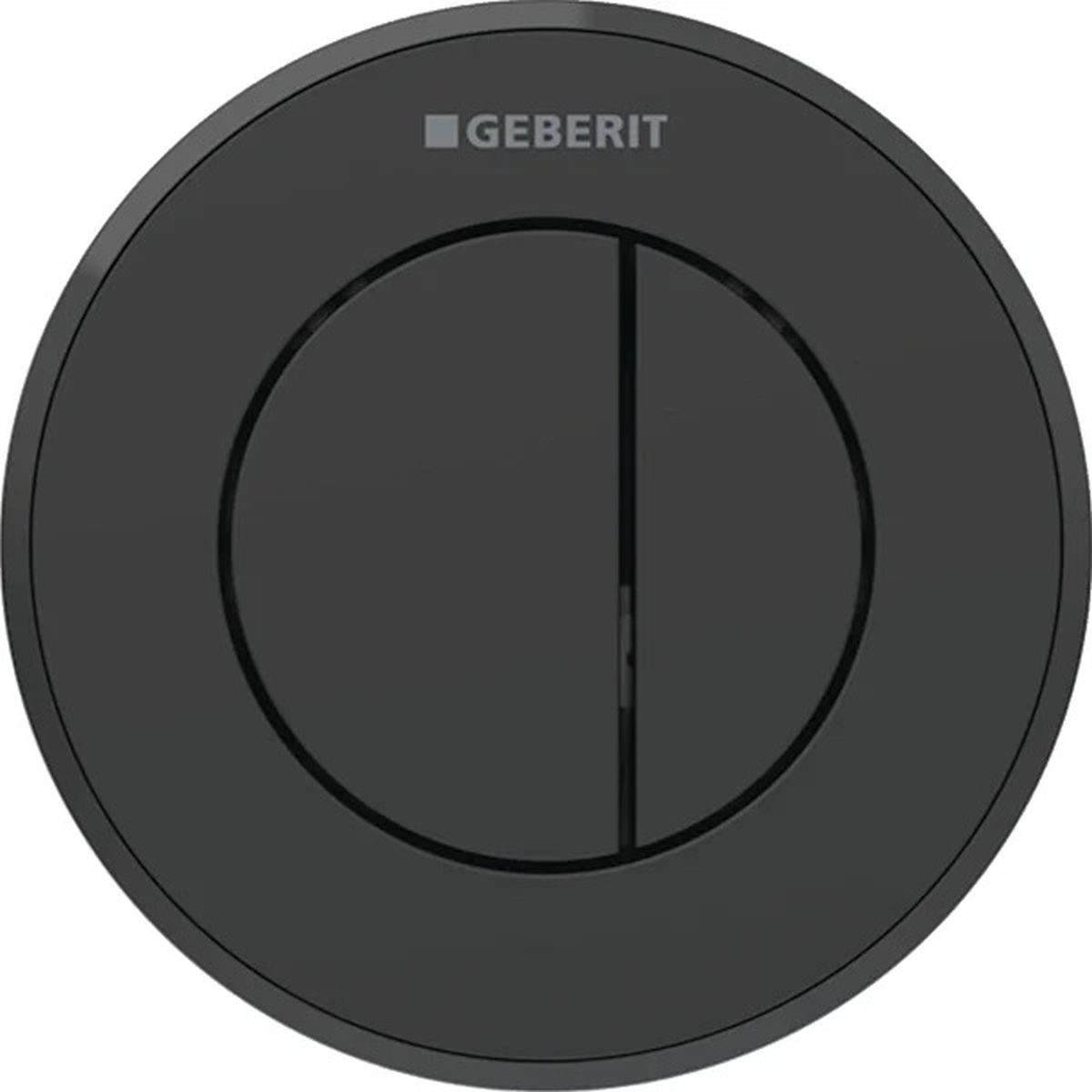 Geberit Typ 10 botón de descarga para WC negro 116.055.16.1