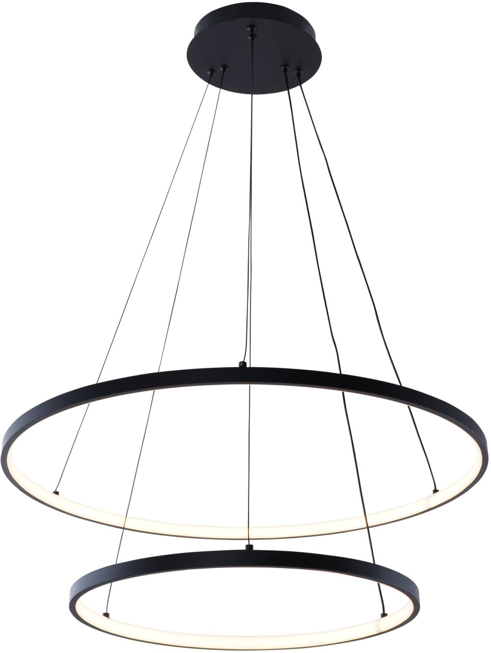Zuma Line Breno lámpara colgante 1x50 W negro 18140BK-2