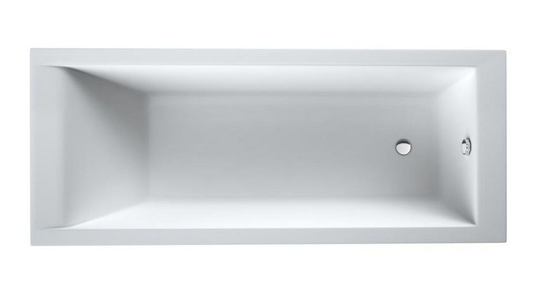 Schedline Maio bañera rectangular 170x70 cm blanco 3WST.M2P-17070