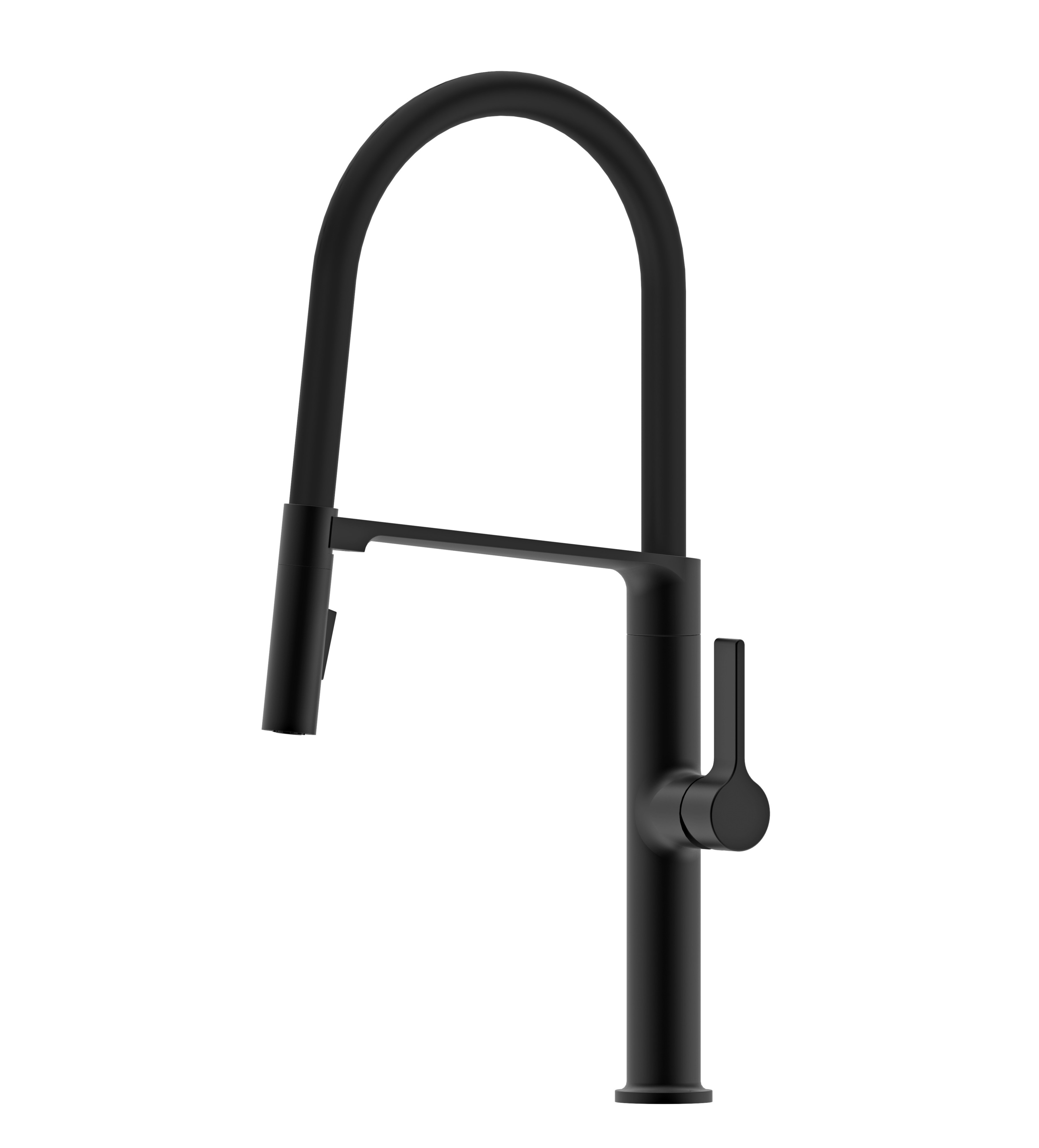 Berg Black Magnetic grifo de cocina de pie negro 130380PH