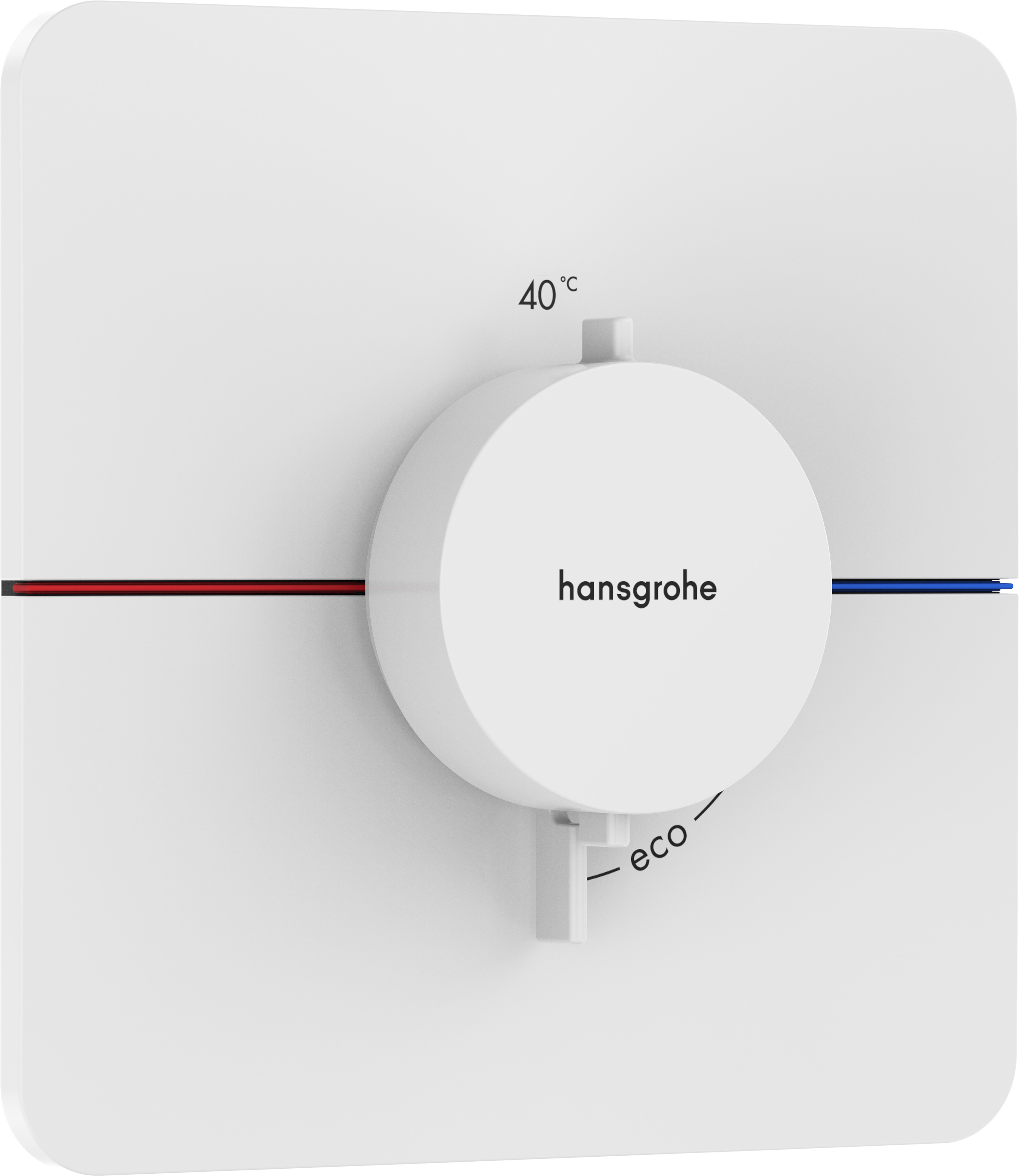 Hansgrohe ShowerSelect Comfort Q grifo para ducha empotrado con termostato blanco 15588700