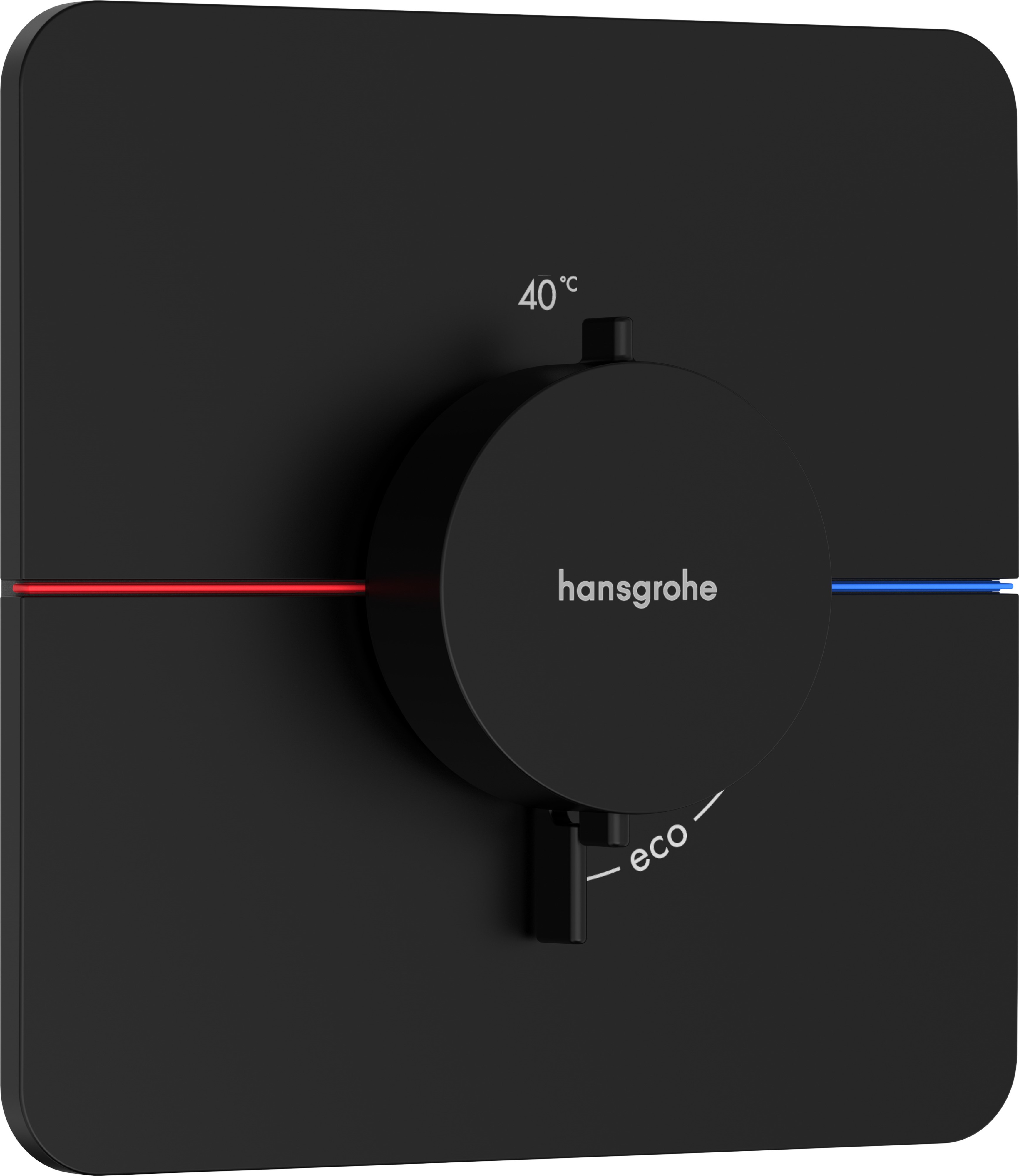 Hansgrohe ShowerSelect Comfort Q grifo para ducha empotrado con termostato negro 15588670