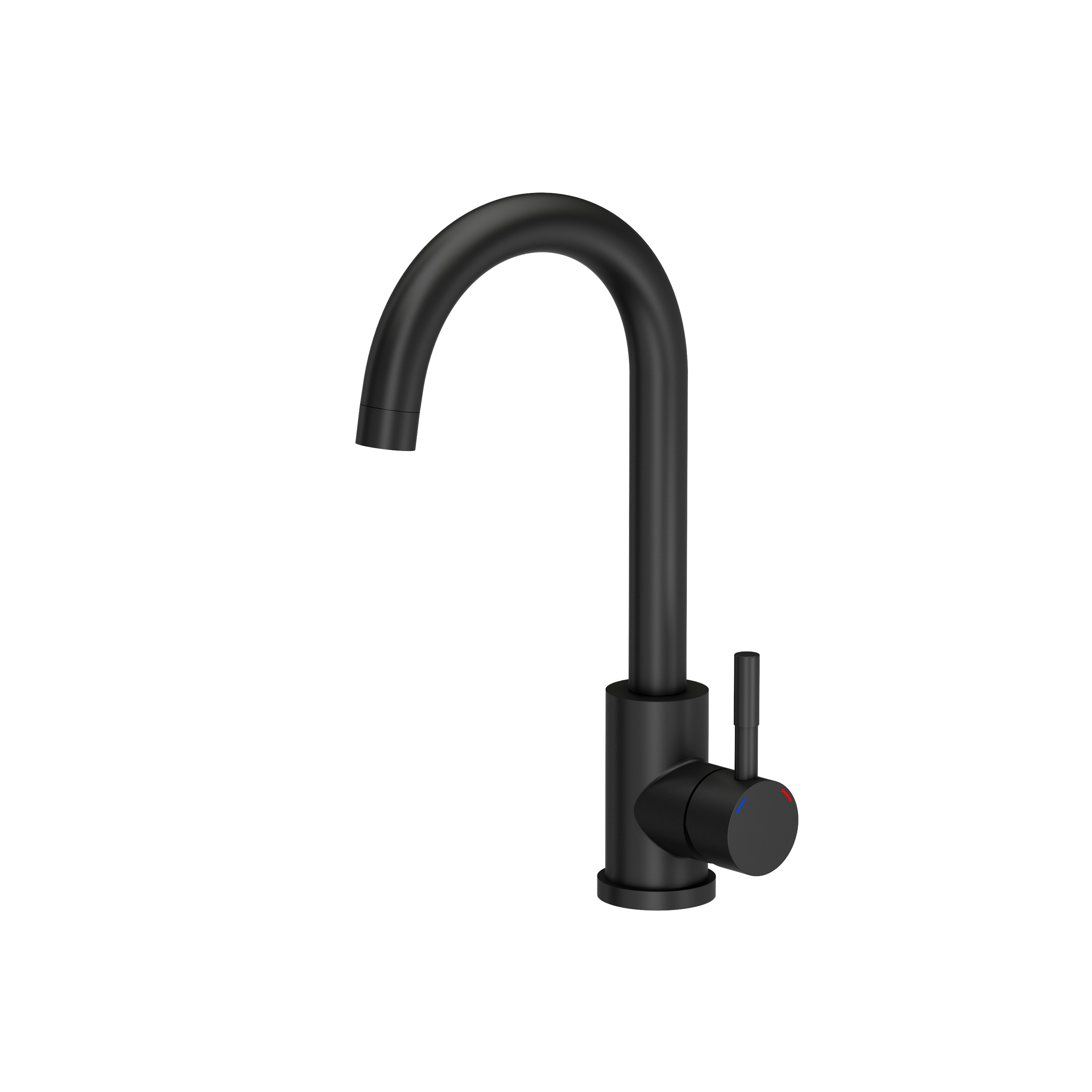 iceBerg Mango grifo de cocina de pie negro BQMN2BKQ