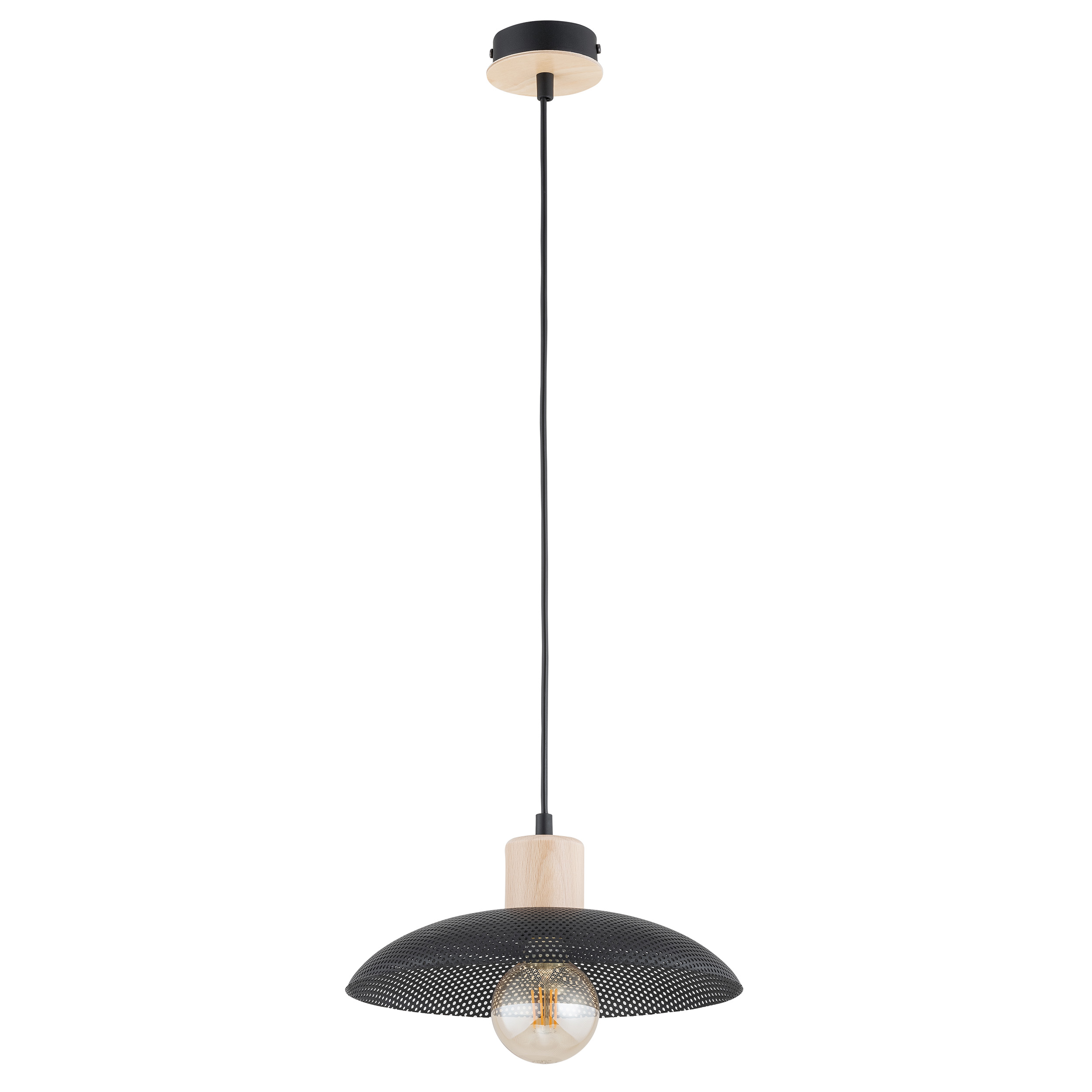 Emibig Kobe lámpara colgante 1x15 W negro 1318/1