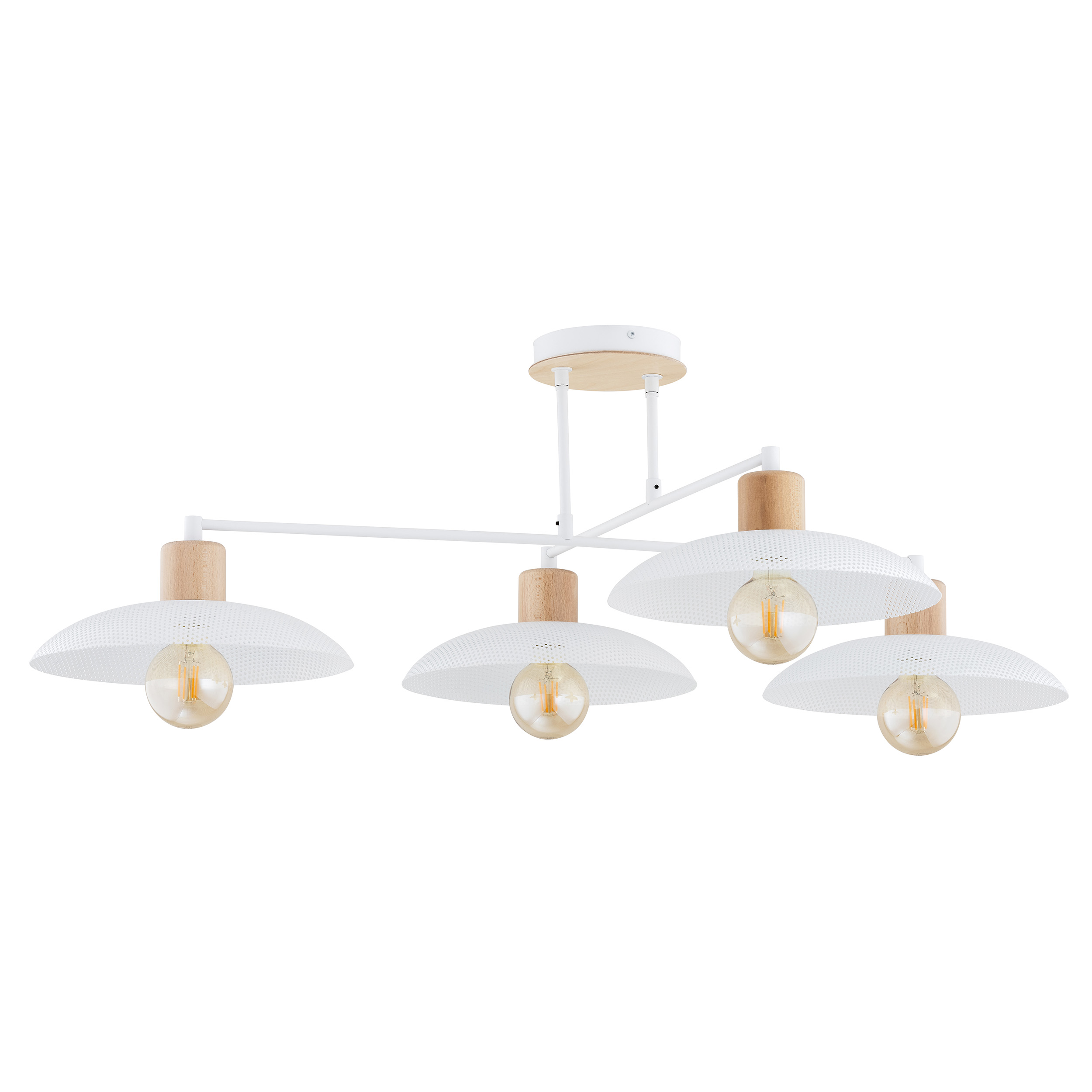 Emibig Kobe lámpara de techo 4x15 W blanco 1319/4