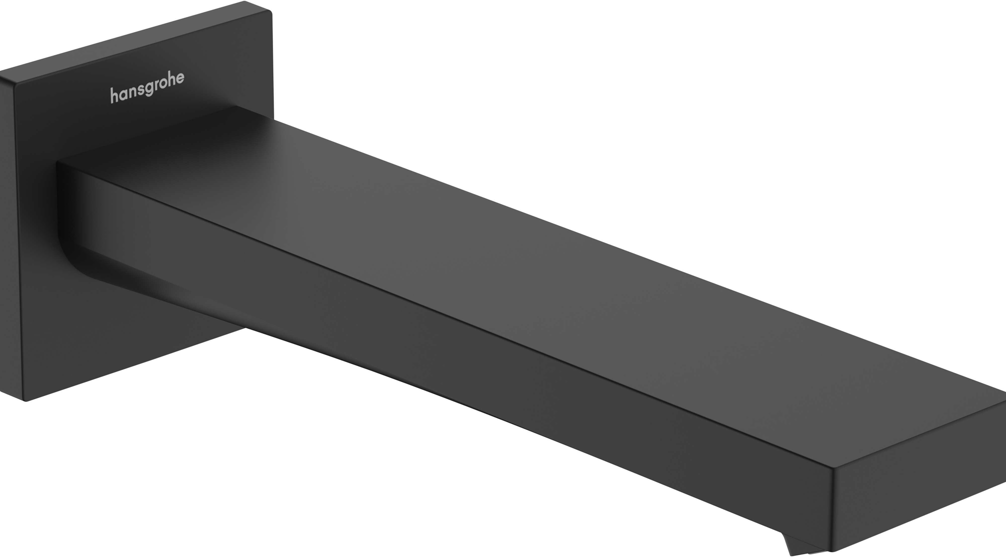 Hansgrohe Tecturis E caño de grifo bañera negro 73410670