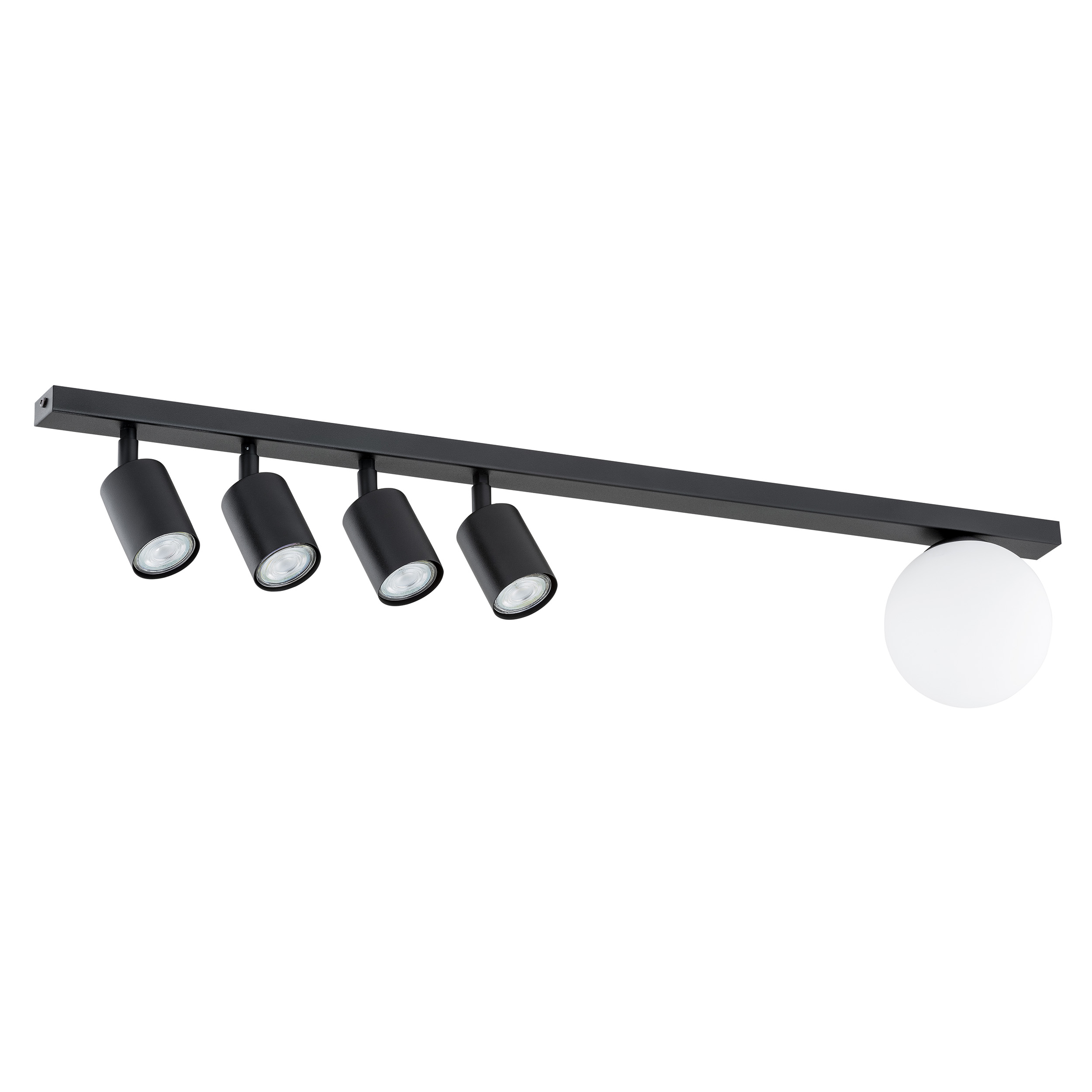 Emibig Baster lámpara de techo 5x8.1 W negro 1314/5