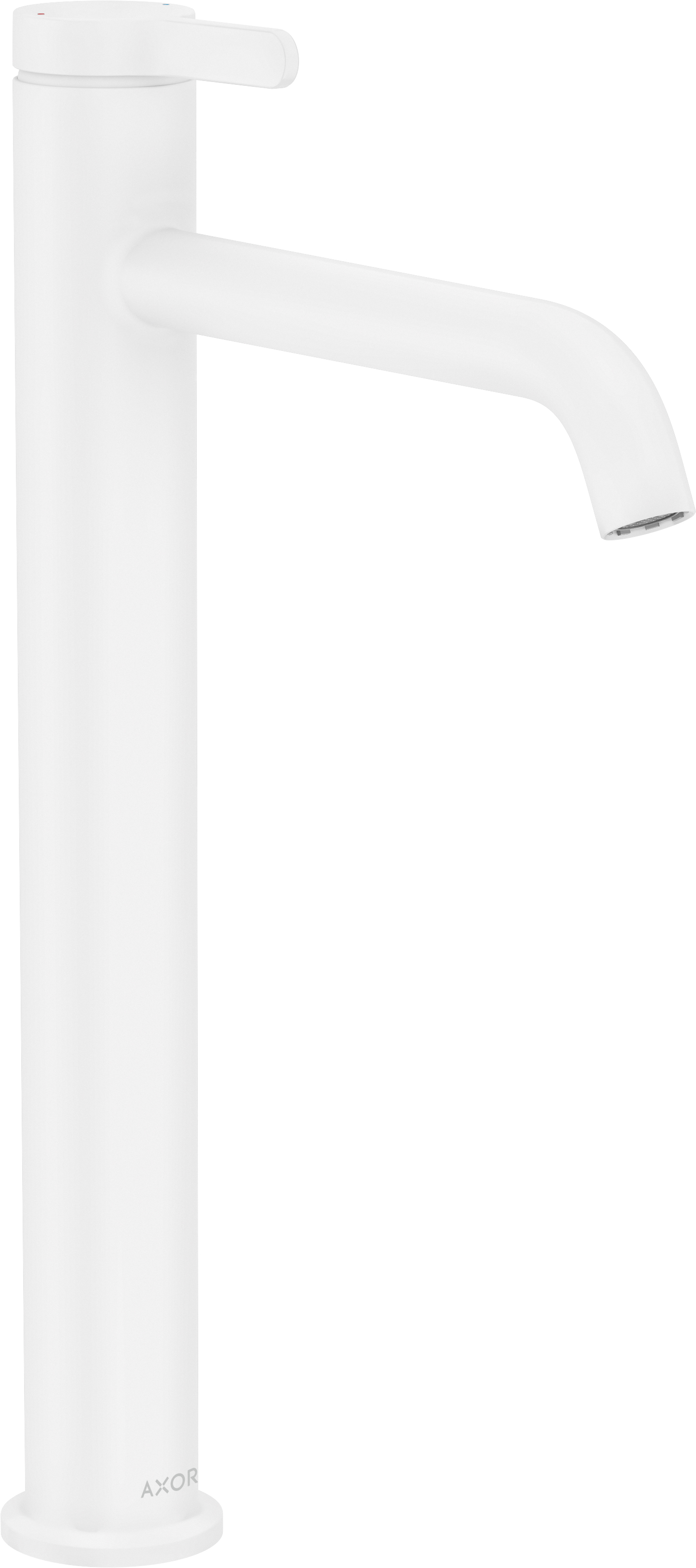 Axor One grifo para lavabo de pie blanco 48002700