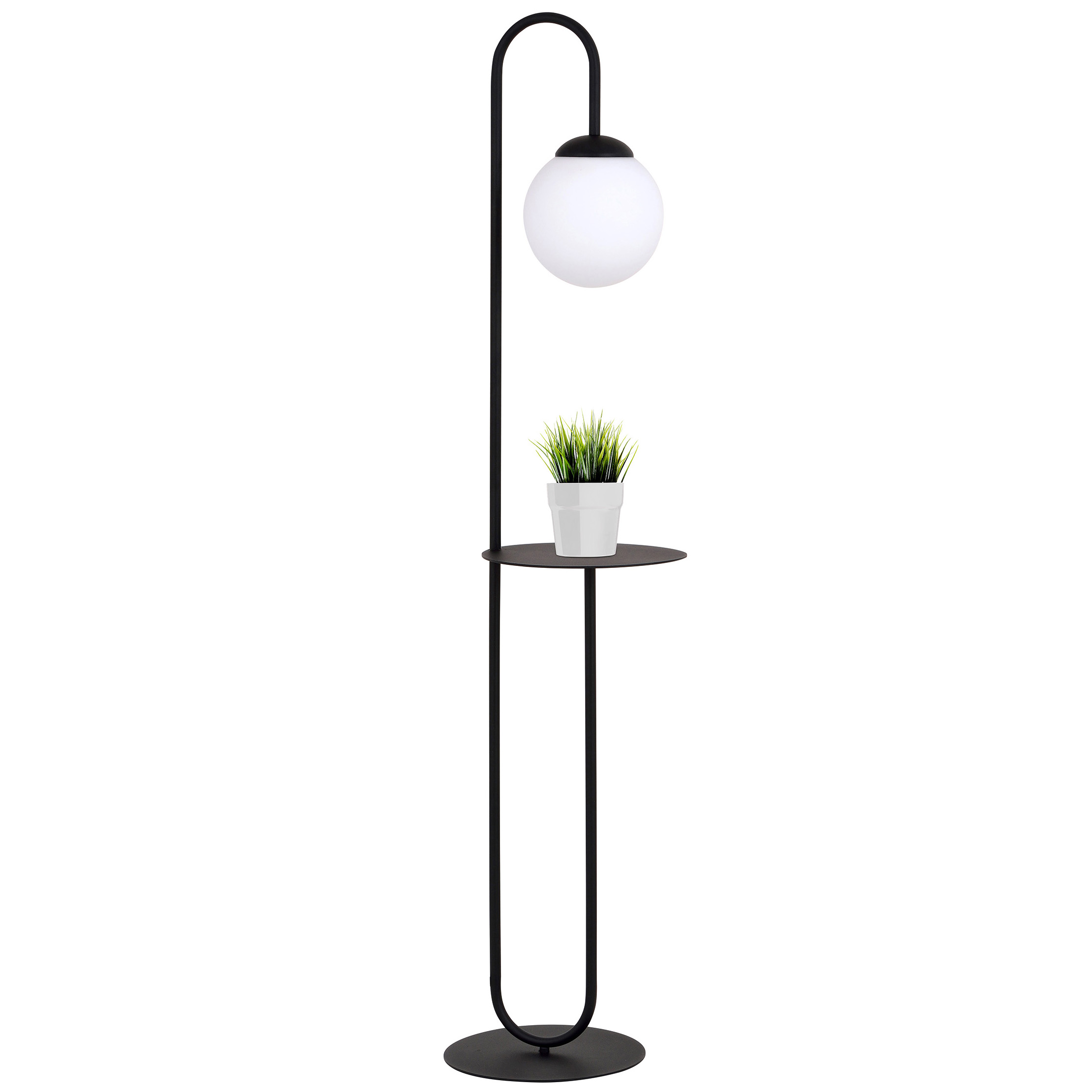 Emibig Bari lámpara de pie 1x15 W negro 1235/LP1