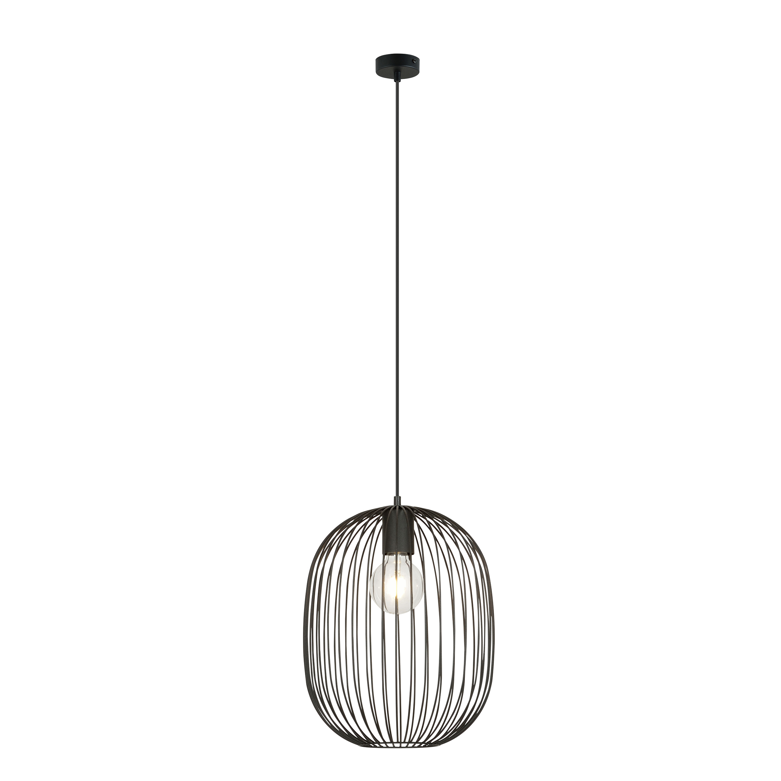 Emibig Onyx lámpara colgante 1x15 W negro 1304/1