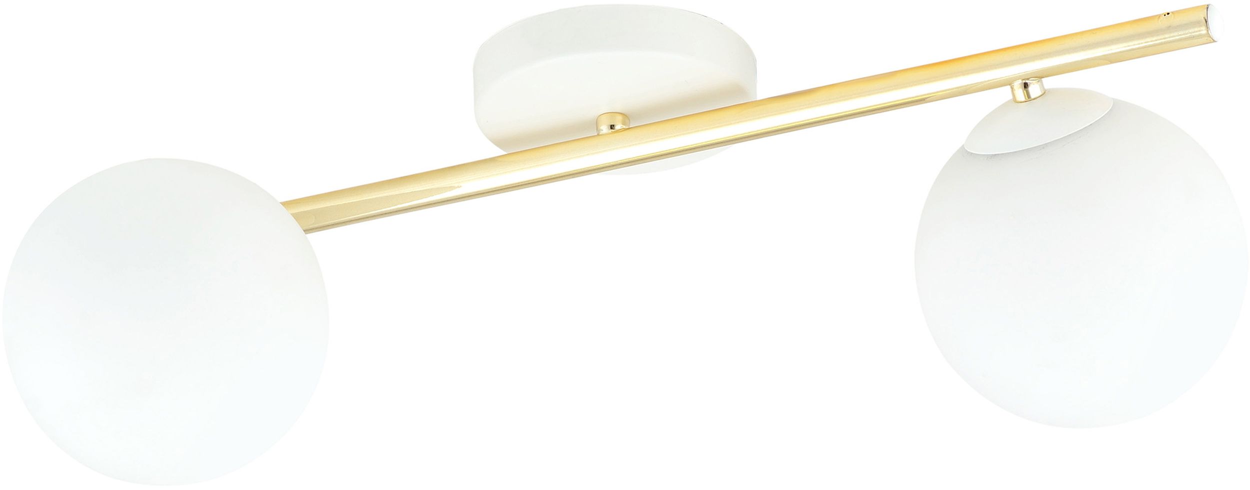 Emibig Splendi lámpara de techo 2x10 W blanco-oro-ópalo 1249/2