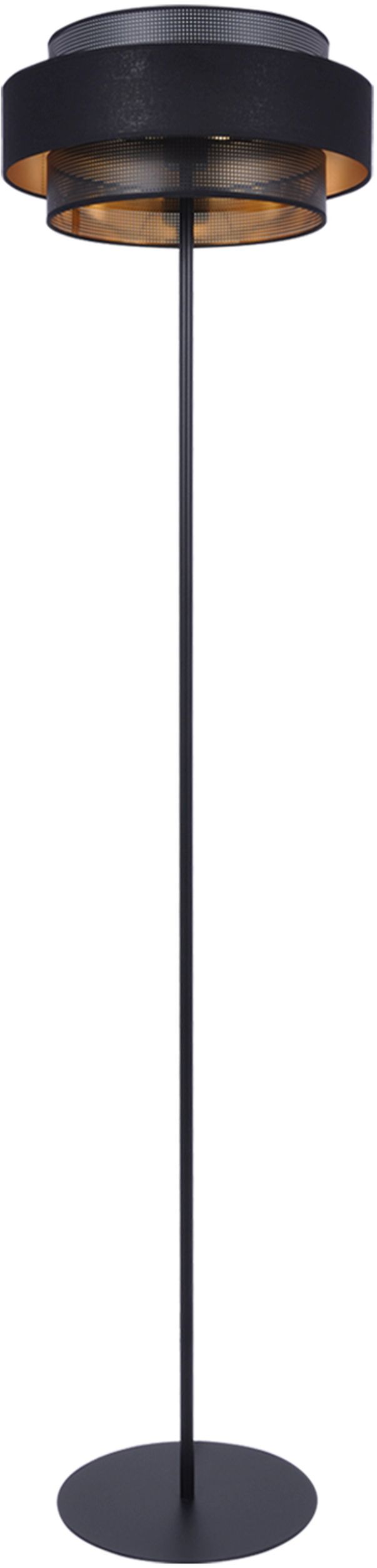 Kaja Amos lámpara de pie 1x40 W negro-oro K-5285