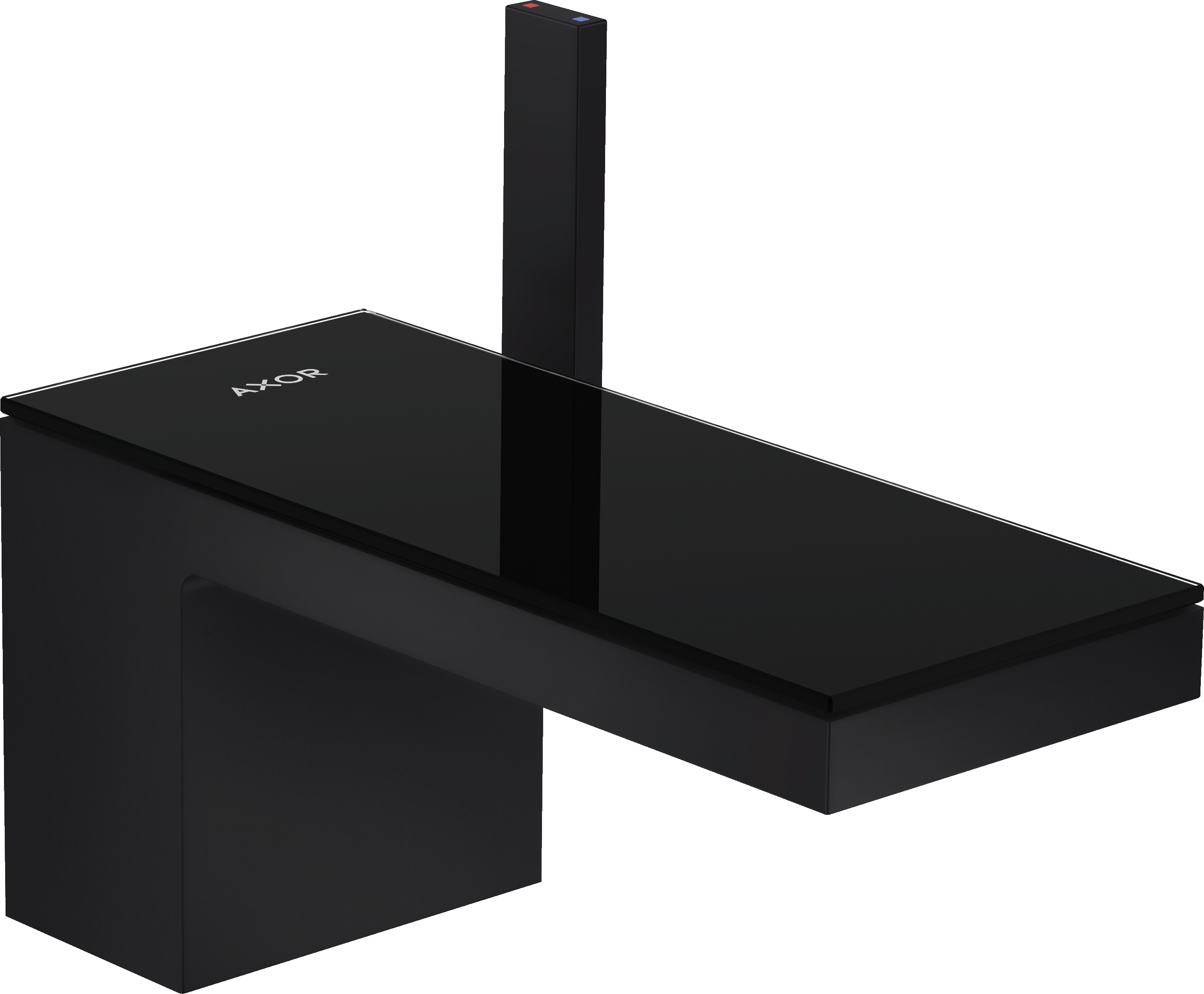 Axor MyEdition grifo para lavabo de pie negro 47010670