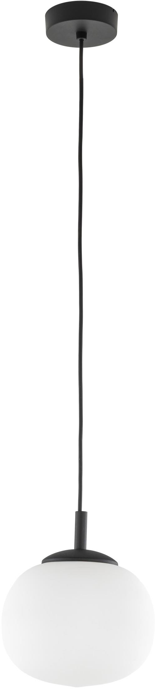 TK Lighting Vibe lámpara colgante 1x15 W blanco-negro 5824