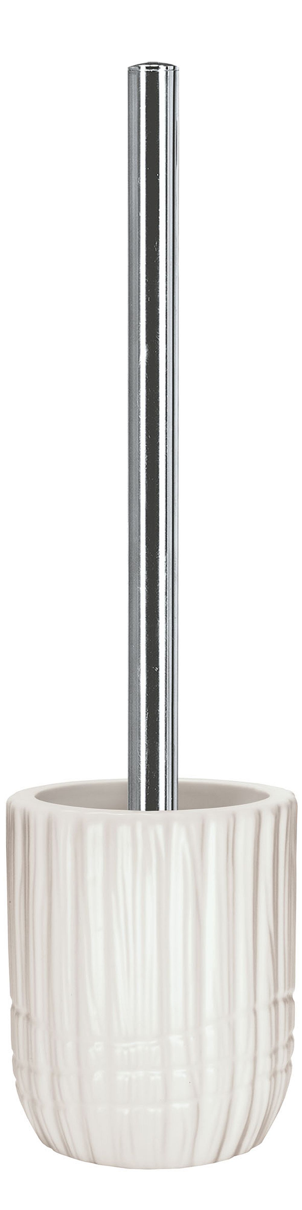 Kleine Wolke Concha escobilla de wc con soporte apoyado blanco 8668100856