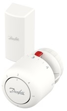 Danfoss Aero cabezal termostático blanco 015G4592