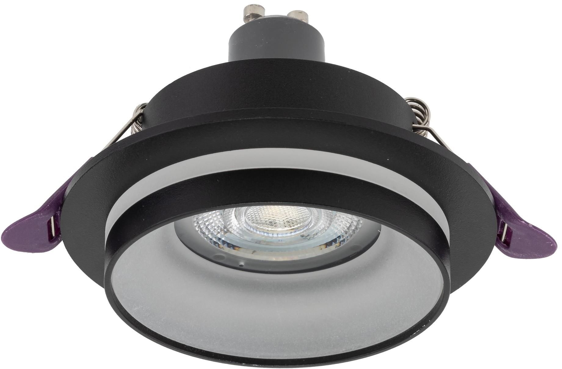 TK Lighting Jet lámpara empotrada 1x5 W negro 6920